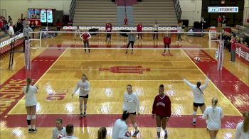 Iowa vs Indiana | Big Ten Womens Volleyball