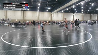 138 lbs Consi Of 4 - Deaven Montañez, Youth Impact Center Wrestling Club vs Alfredo Cheang, Gladiator Wrestling Academy