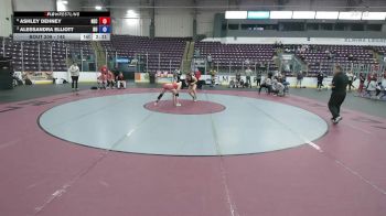 145 lbs 5th Place Match - Ashley Dehney, New England College vs Alessandra Elliott, D`Youville