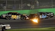 Drivers React After Fiery Crash In ACT Community Bank 150 at Thunder Road
