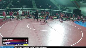 113 lbs Placement (16 Team) - Aiden Nelmes, Oregon 2 vs AJ Vargas, Oregon 1