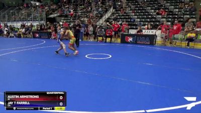 78 lbs Quarterfinal - Austin Armstrong, ID vs Jay T Farrell, CA