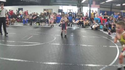 50 lbs Rr Rnd 3 - Bryce Leiker, University WC vs Russell Padezan, All American