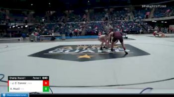 132 lbs Champ. Round 1 - Jack O`Connor, Brother Rice vs Andrew Musil, Hinsdale South