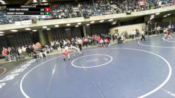 144 lbs Champ. Round 2 - John Van Hoene, Unattached vs Henry Bohms, Lincolnway East