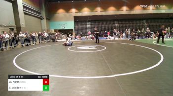 126 lbs Consi Of 8 #1 - Will Korth, Morgan vs Speedy Walden, Choctaw