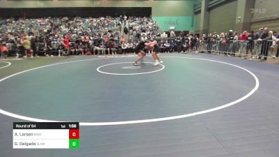 157 lbs Round Of 64 - Austin Larsen, Bingham vs Gabriel Delgado, Slam Academy