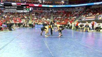 1A-126 lbs Cons. Round 2 - Dallas Canoyer, Earlham vs Cale Sorenson, Pleasantville