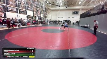 143-145 lbs Round 2 - Lydell Adair, Northfield vs Dean Pemberton, Legend