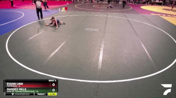 70 lbs Placement (4 Team) - Maddex Mills, STMA (St. Michael/Albertville) vs Evann Linn, Centennial