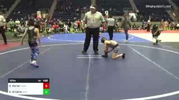 62 lbs Consolation - Detmer Porter, Mogollon vs Kao Grijalva, HotShots Wrestling