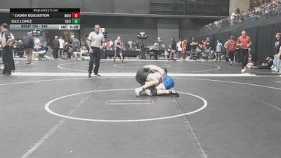 149 lbs Champ. Round 2 - Dax Lopez, Oklahoma City vs Caden Eggleston, Morningside (Iowa)