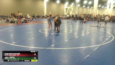 215 lbs Round 7 (10 Team) - Joey Smith, Monrovia Bulldogs vs Jaquavis Baynes, Social Circle Black