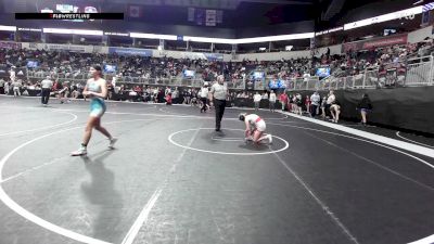 105.6-114.9 lbs Round Of 16 - Myla Bridgewater, Trailblazer Wrestling Club vs Lulu Tahdooahnippah, Elgin Wrestling