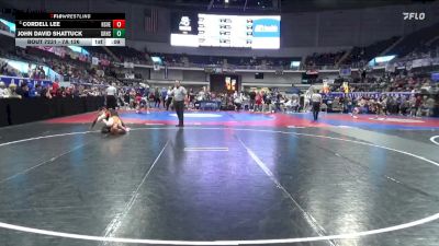 7A 126 lbs Cons. Semi - Cordell Lee, Huntsville vs John David Shattuck, Grissom Hs