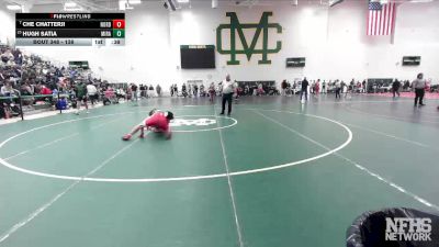 138 lbs Cons. Round 2 - Che Chatterji, Redondo vs Hugh Satia, Mira Costa