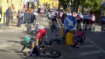Giro d'Italia 2024 Stage 5 Highlights: Canadians Crash