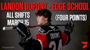 Landon DuPont Four-Point Game vs. Delta | March 15 | All Shifts | WHL Exceptional Status