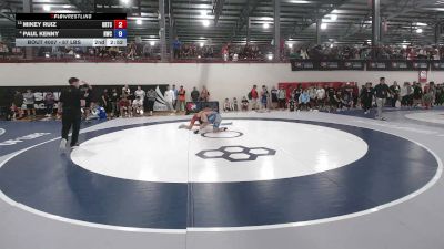 57 lbs Champ. Rd Of 16 - Mikey Ruiz, Oklahoma Regional Training Center vs Paul Kenny, Hawkeye Wrestling Club