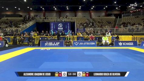 Leonardo Souza De Oliveira vs Alexandre Joaquim De Jesus 2025 Pan Jiu Jitsu IBJJF Championship