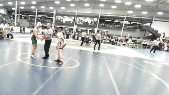 5 - 165 lbs Quarterfinal - Michael Dodson, Granby vs Dylan Davies, Great Bridge