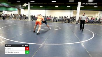 182 lbs Round Of 64 - Dominic Joyce, FL vs Marco Christiansen, MN