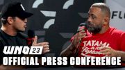 WNO 23: Meregali vs Rocha Press Conference