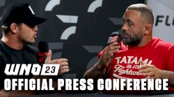 WNO23: Meregali vs Rocha Press Conference