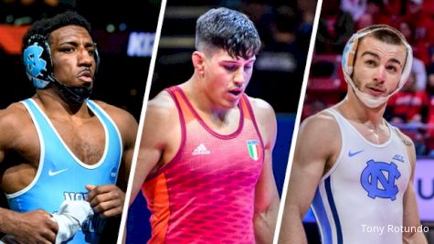 American College Wrestlers At The Olympics Qualifier