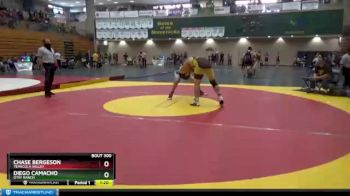 195 lbs Semifinal - Diego Camacho, Otay Ranch vs Chase Bergeson, Temecula Valley