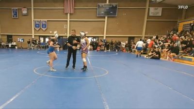 131 lbs Cons. Round 1 - Abby Mendoza, Westcliff vs Marisol Pena, Grand Canyon