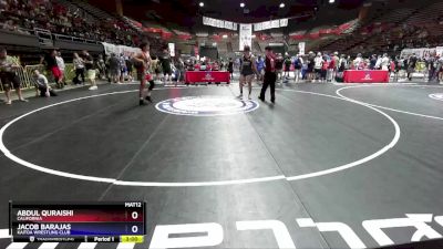 152 lbs Champ. Round 1 - Abdul Quraishi, California vs Jacob Barajas, Kaitoa Wrestling Club