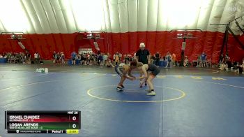 120 lbs Round 2 (6 Team) - Logan Arends, White Bear Lake Bears vs Ismael Chaidez, Glenbard East