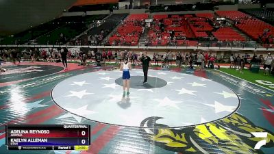 116 lbs Quarterfinal - Adelina Reynoso, Arizona vs Kaelyn Alleman, Utah