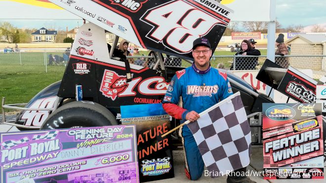 Danny Dietrich Making Dirt Late Model Debut At Hagerstown Speedway