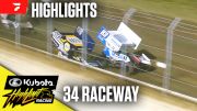 Highlights | 2024 Kubota High Limit Racing at 34 Raceway
