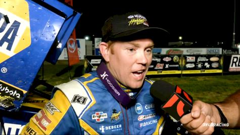 Brad Sweet Reacts After 34 Raceway High Limit Racing Photo Finish