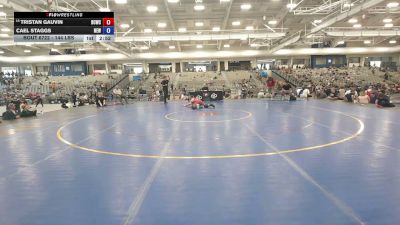144 lbs Cons. Sub-quarters - Tristan Gauvin, Bear Cave Wrestling Club vs Cael Staggs, Nevada Elite Wrestling