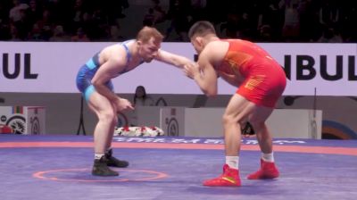 57 kg Qualification - Wanhao Zou, China vs Spencer Lee, USA