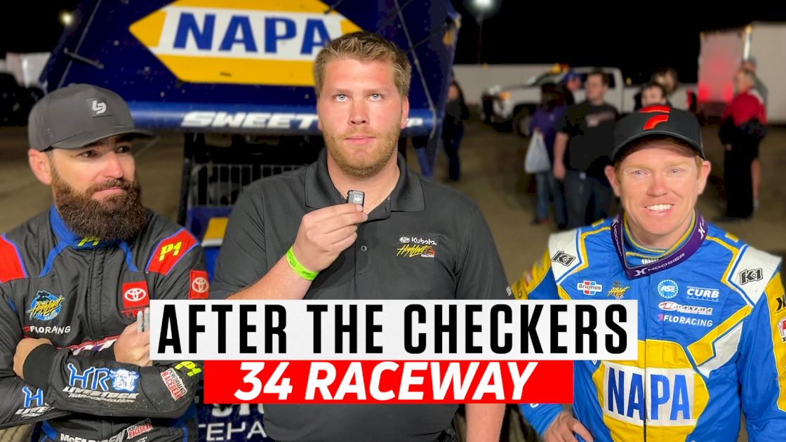 After The Checkers: McFadden And Sweet Discuss Photo Finish
