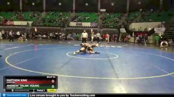 152 lbs Quarterfinal - Andrew `Talan` Young, Cherokee County vs Matthew King, Ohatchee