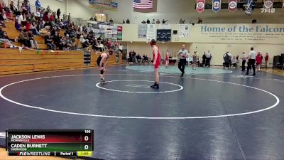 106 lbs Cons. Semi - Jackson Lewis, McMinnville vs Caden Burnett, Sherwood