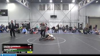 68 lbs Semis (4 Team) - Colton Louderback, 84 Athletes vs Mario Demarco, Lake Catholic