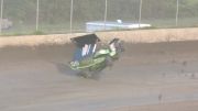 McKenna Haase Flips Violently In High Limit Heat At Tri-City Speedway