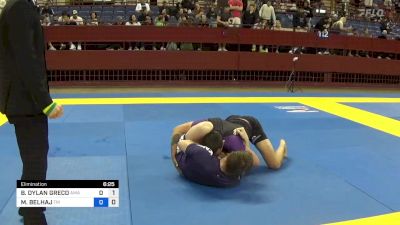 MALIK BELHAJ vs BRODIE DYLAN GRECO 2023 Pan IBJJF Jiu Jitsu No Gi Championship