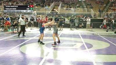 144 1A 7th Place Match - Ryan Hancock, Bishop Kenny vs Kealan Sieni, Cocoa Beach