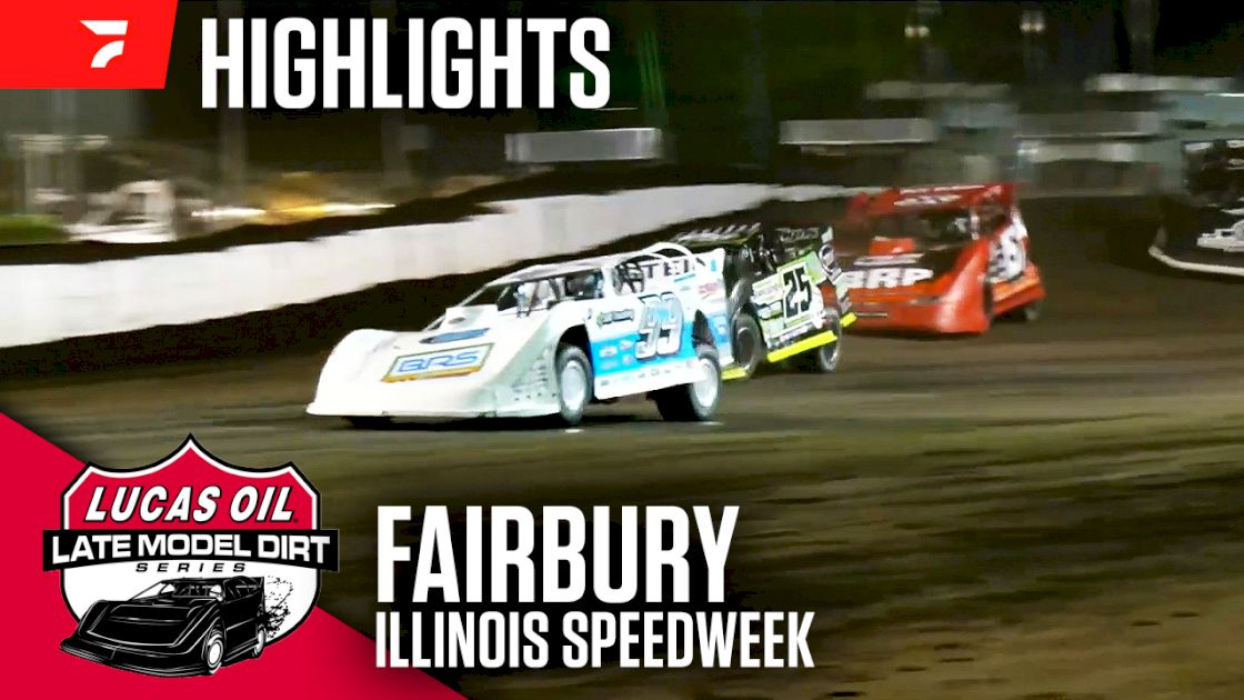 Highlights:  Lucas Oil Late Models At Fairbury Speedway