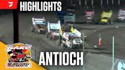 Highlights | 2024 NARC 410 Sprints at Antioch Speedway
