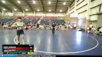 126 lbs Semis & 1st Wrestleback (8 Team) - Gavin Gappmeyer, UTAH1 vs Teagan Vasquez, MONTANA2