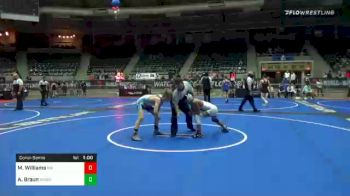 108 lbs Consolation - Marcus Williams, Rio Rancho vs Alex Braun, Woodbury